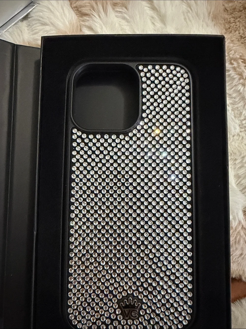 Velvet Caviar Black Caviar Crystals Phone Case Box